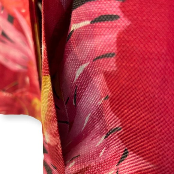 Doncaster New York Floral Linen & Silk Jean Jacket Style, Size 4, Lined, Pockets - Picture 11 of 11